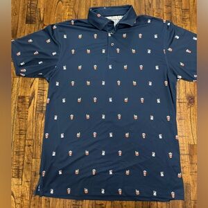 Devereux Mens Golf Shirt Size Small